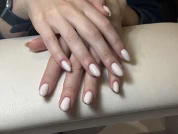  маникюр — работа мастера Нурита, Flamy nails Комсомольская