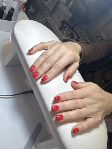  маникюр — работа мастера Бурулай, Flamy nails Комсомольская