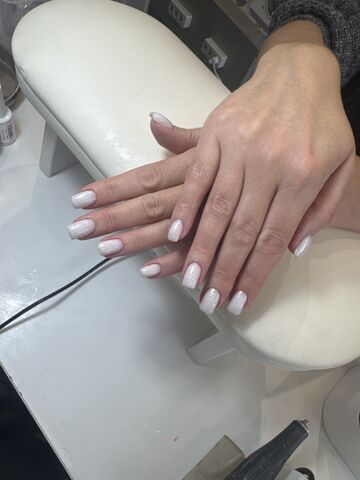 Маникюр маникюр — работа мастера Нурита, Flamy nails Комсомольская