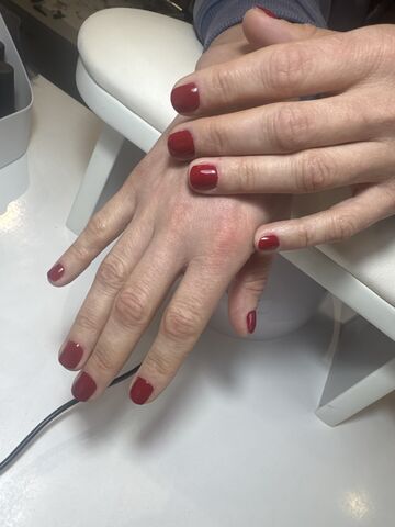 Маникюр маникюр — работа мастера Бурулай, Flamy nails Комсомольская