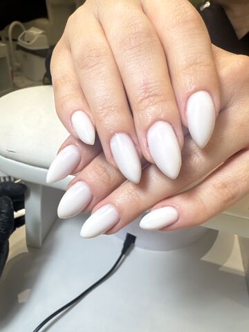  маникюр — работа мастера Нурита, Flamy nails Комсомольская