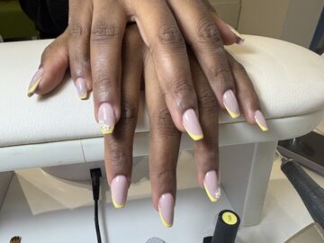  маникюр — работа мастера Нурита, Flamy nails Комсомольская