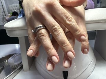  маникюр — работа мастера Нурита, Flamy nails Комсомольская