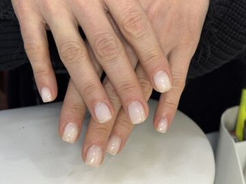  маникюр — работа мастера Нурита, Flamy nails Комсомольская