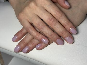  маникюр — работа мастера Нурита, Flamy nails Комсомольская