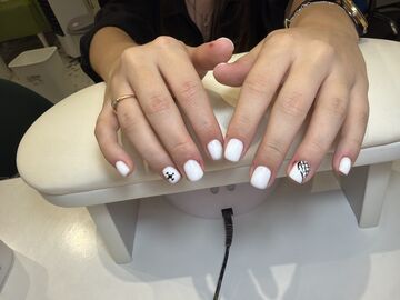  маникюр — работа мастера Бурулай, Flamy nails Комсомольская