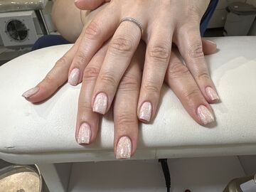  маникюр — работа мастера Нурита, Flamy nails Комсомольская