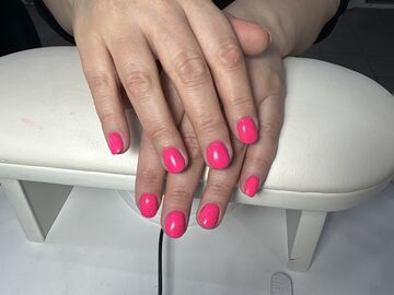 Маникюр маникюр — работа мастера Нурита, Flamy nails Комсомольская