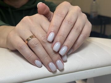  маникюр — работа мастера Нурита, Flamy nails Комсомольская
