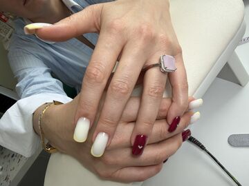  маникюр — работа мастера Бурулай, Flamy nails Комсомольская