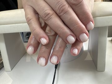  маникюр — работа мастера Нурита, Flamy nails Комсомольская