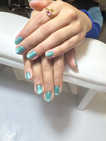 Маникюр маникюр — работа мастера Бурулай, Flamy nails Комсомольская