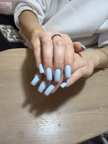 Маникюр маникюр — работа мастера Бурулай, Flamy nails Комсомольская