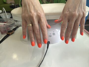 на каждый день маникюр — работа мастера Бурулай, Flamy nails Комсомольская