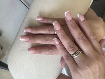  маникюр — работа мастера Нурита, Flamy nails Комсомольская