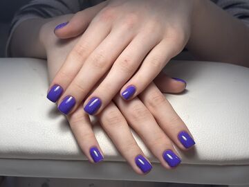 Маникюр маникюр — работа мастера Нурита, Flamy nails Комсомольская