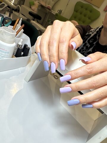  маникюр — работа мастера Бурулай, Flamy nails Комсомольская